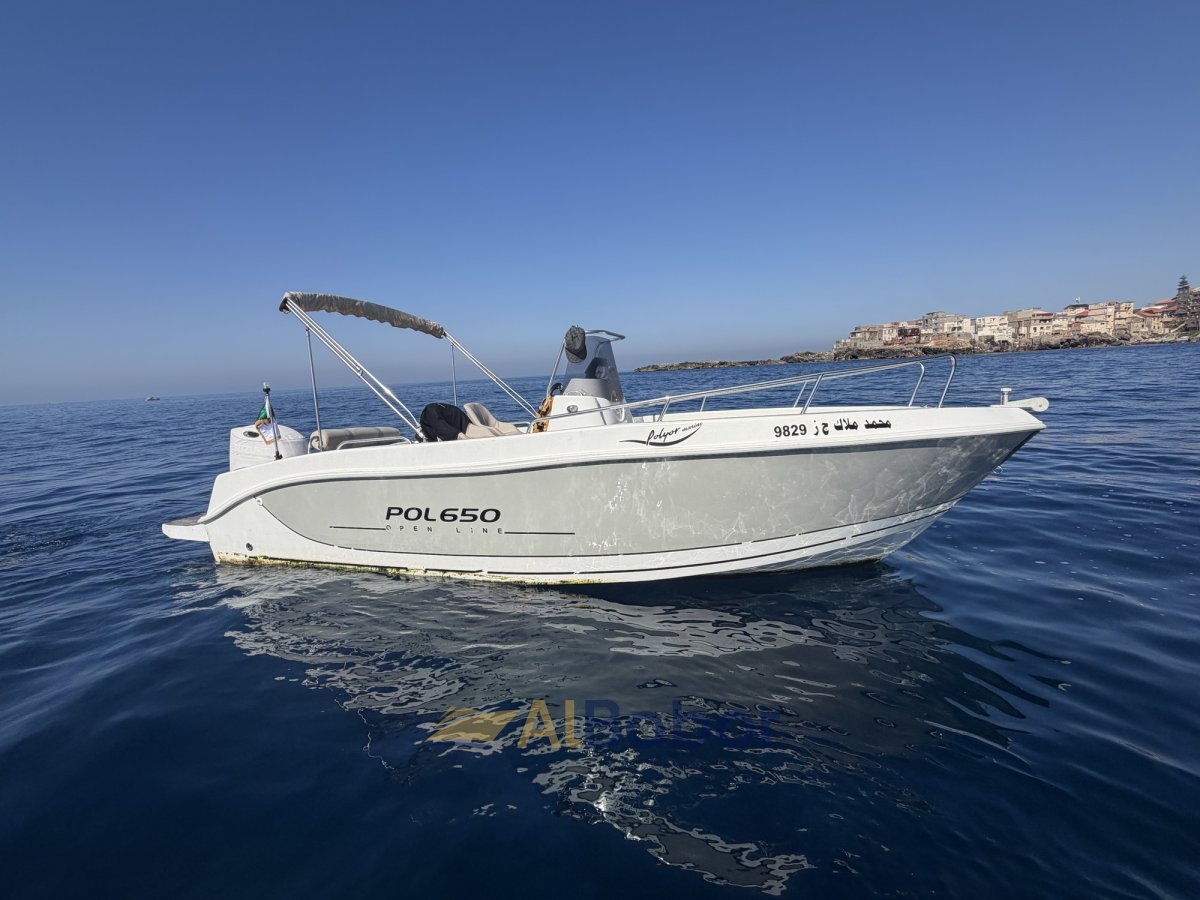 Bateau polyor 6,5 mettre open