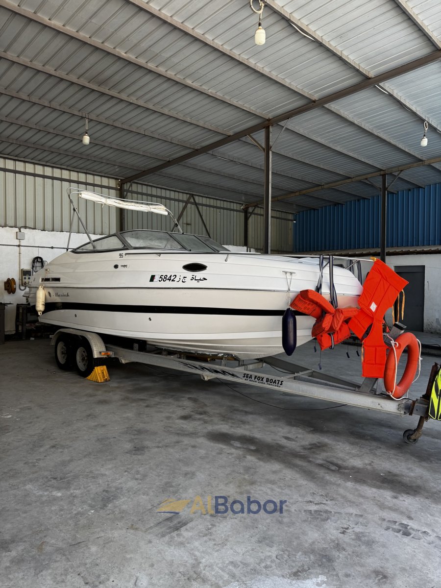 Bateau de plaisance Mariah SC23 avec remorque