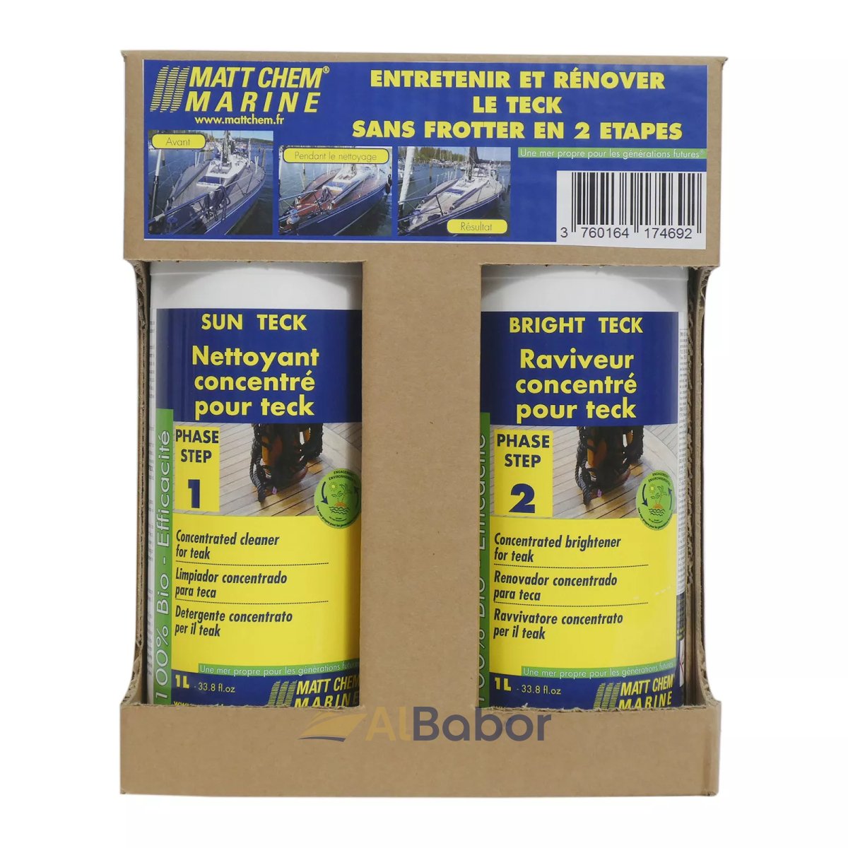 Kit Entretien Teck - MATT CHEM